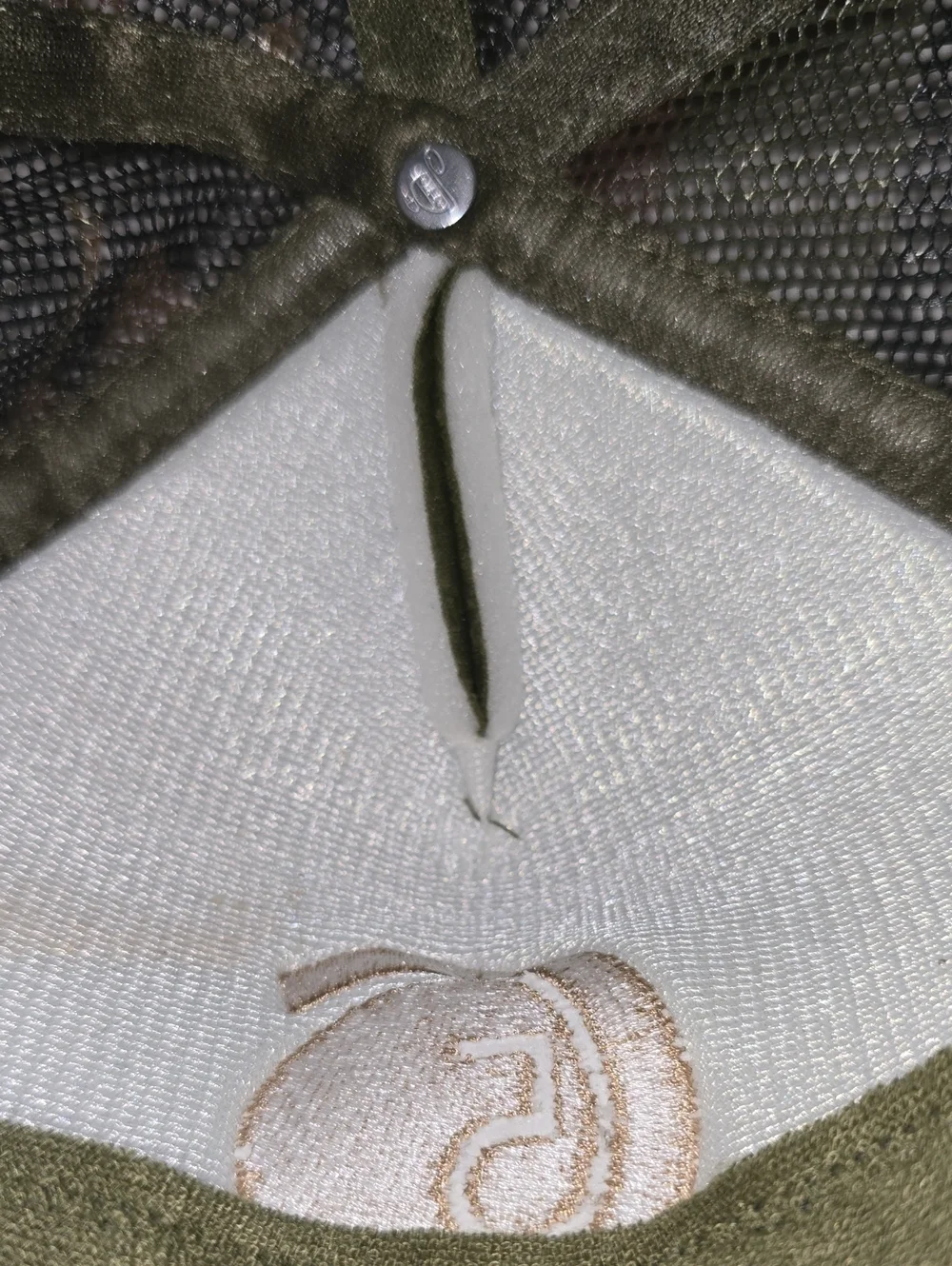 5 The Label Olive and Black Mesh Trucker Cap